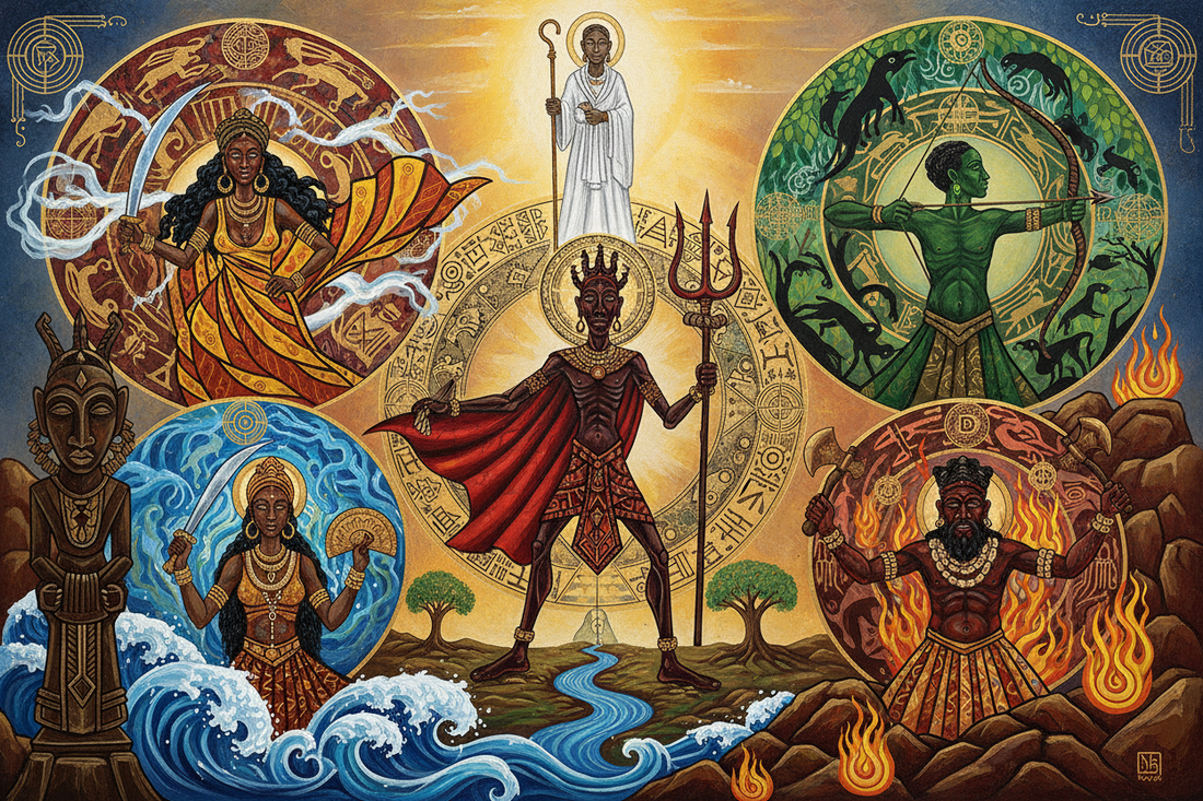 Os Significados dos Orixás nas Artes Visuais: Exu, Oxóssi, Iansã e Outros