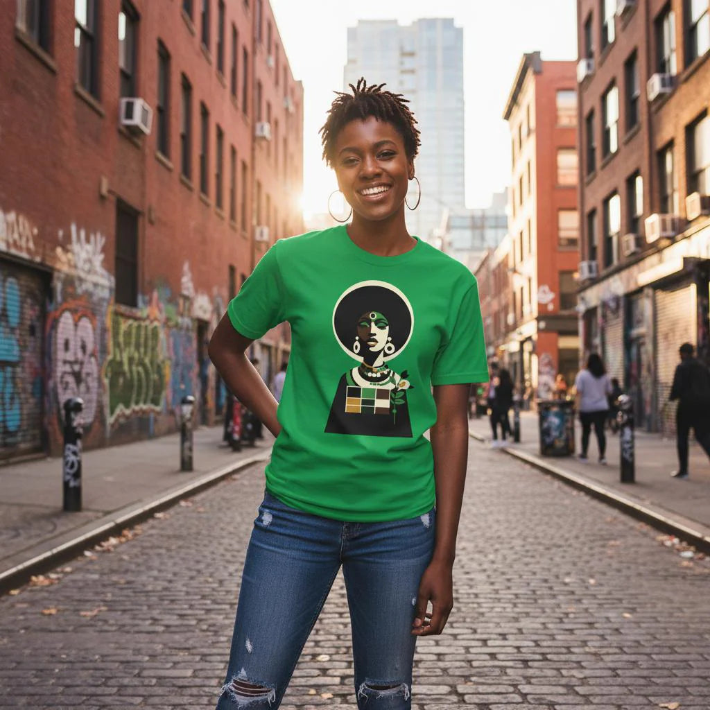 Cabinda Camiseta 100% Algodão