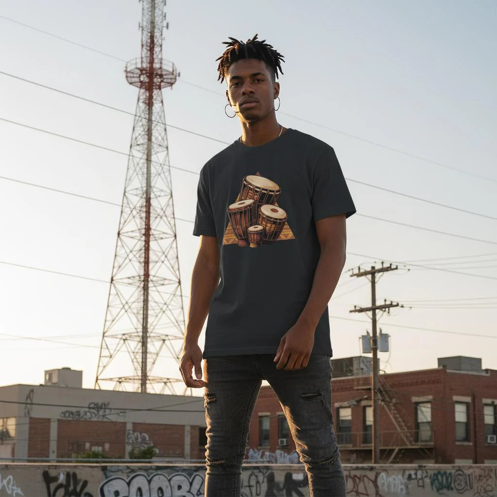 Batuques Camiseta 100% Algodão