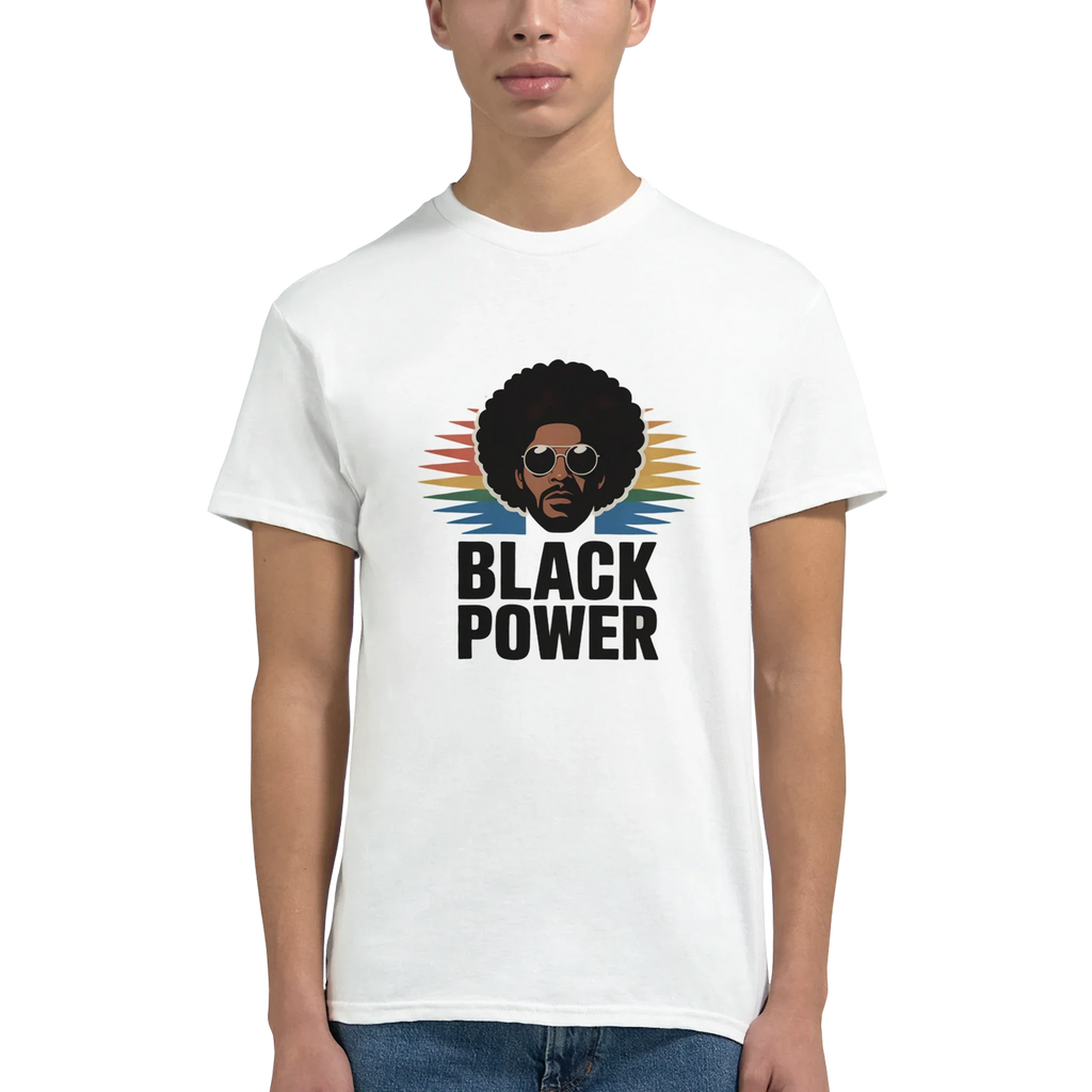 Black Power Camiseta 100% Algodão