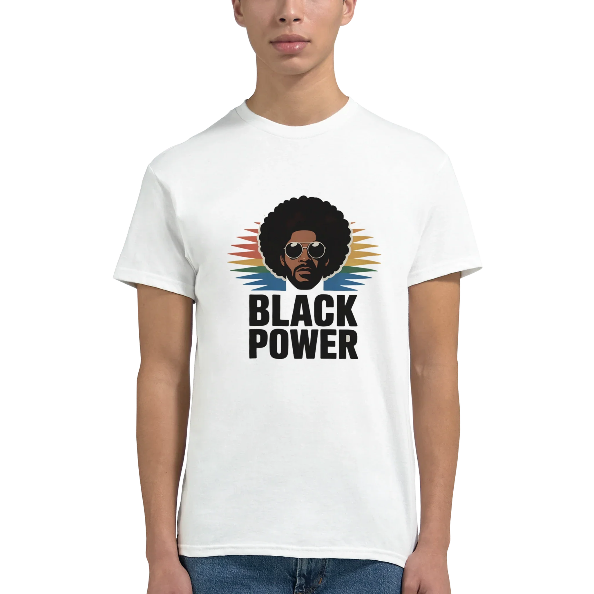 Black Power Camiseta 100% Algodão