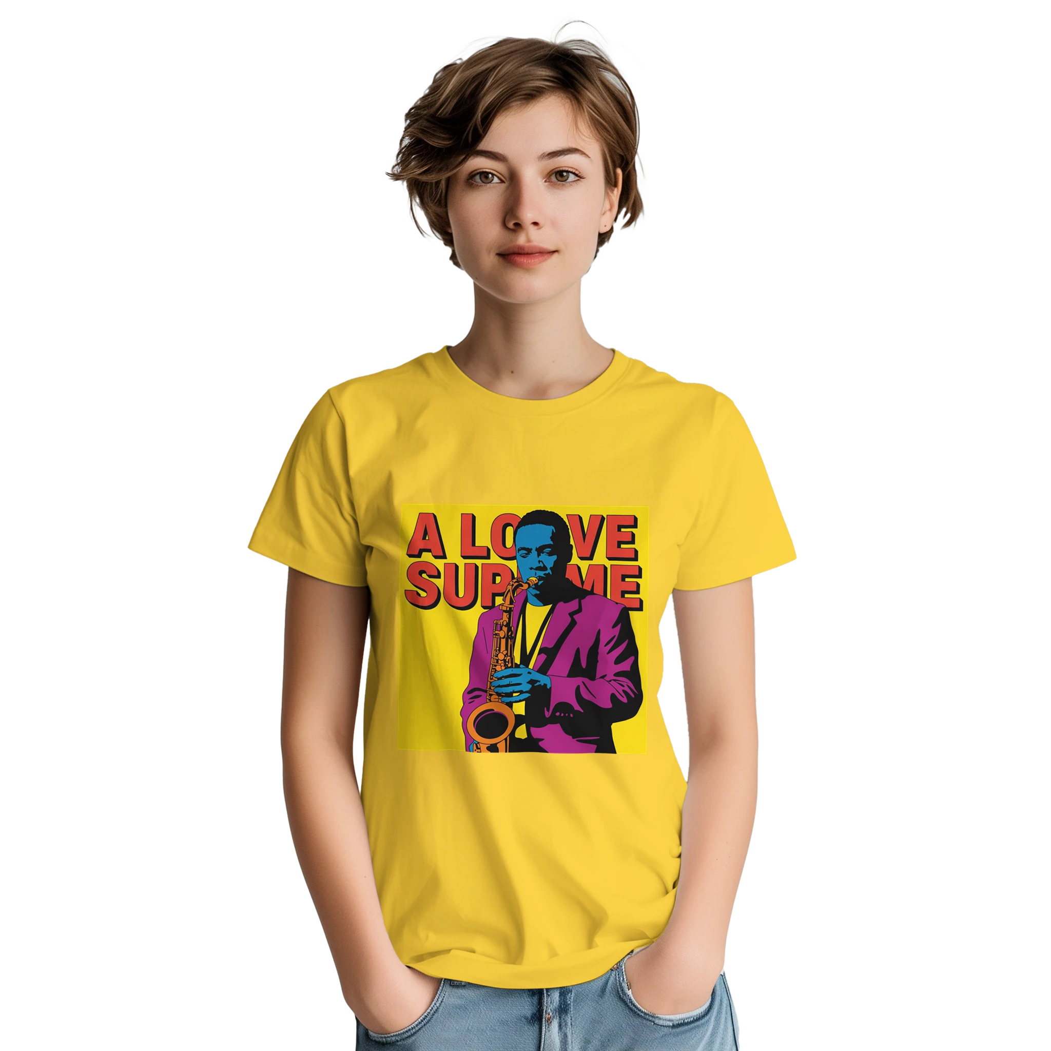Camiseta John Coltrane | Algodão Pesado