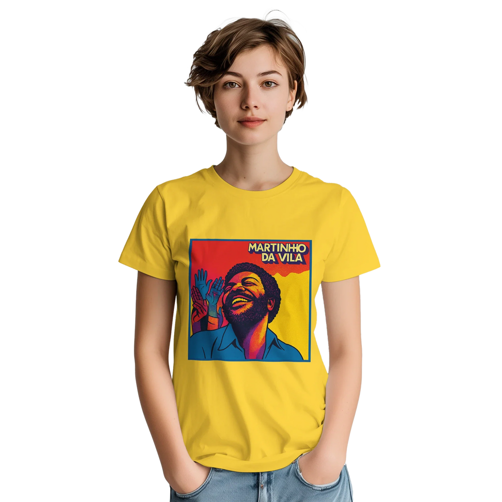 Martinho da Vila Camiseta 100% Algodão