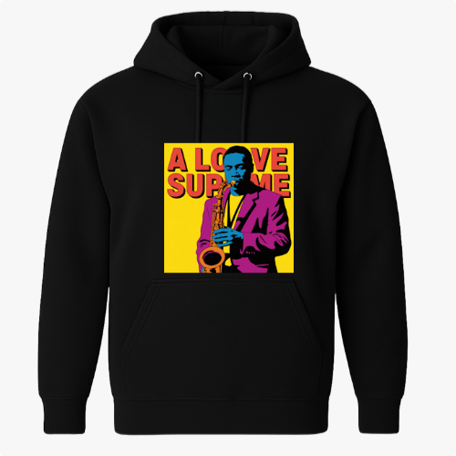 John Coltrane Moletom com Capuz