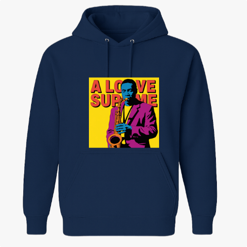 John Coltrane Moletom com Capuz