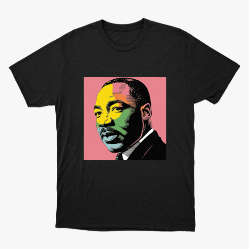 Martin Luther King Camiseta 100% Algodão