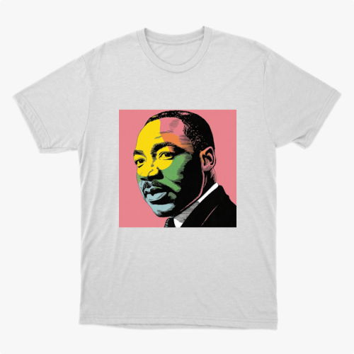 Martin Luther King Camiseta 100% Algodão