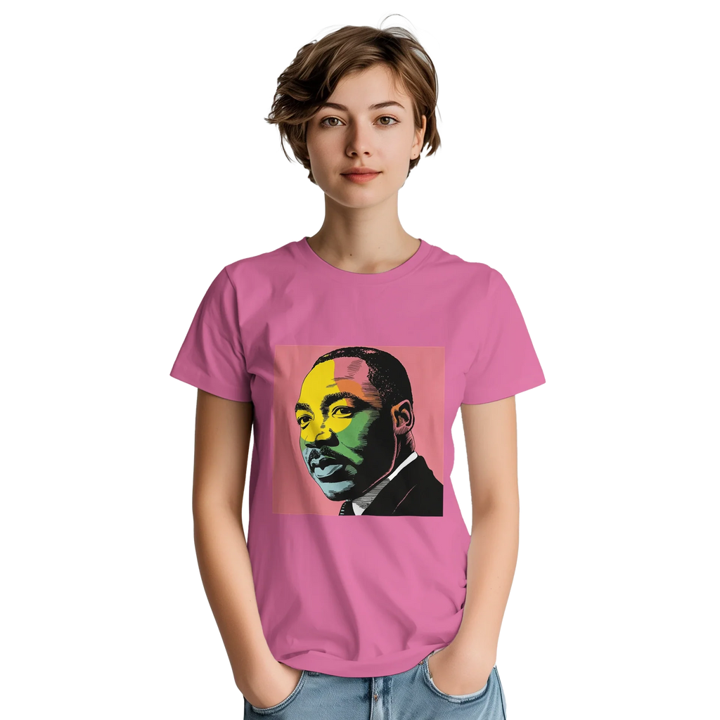 Martin Luther King Camiseta 100% Algodão