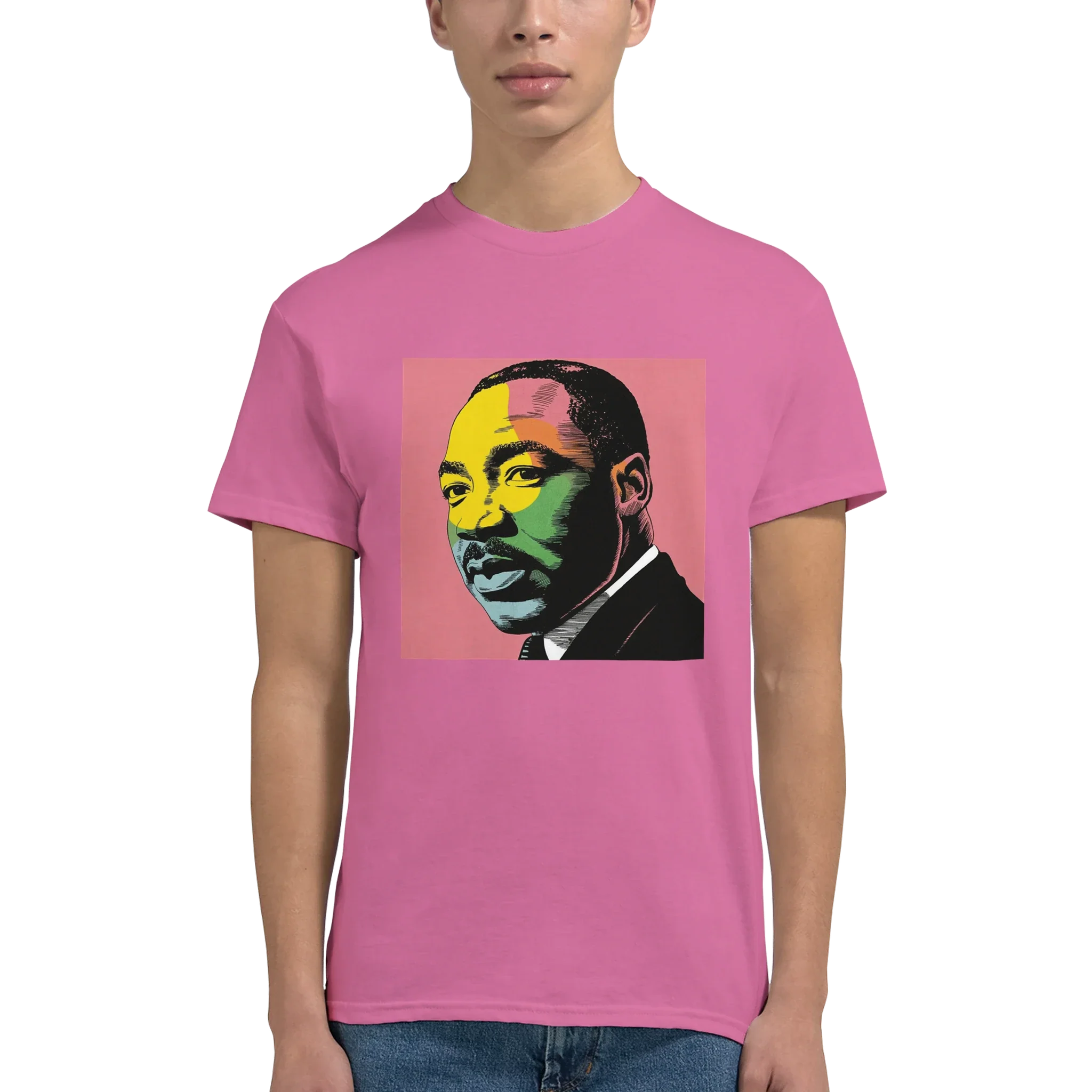 Martin Luther King Camiseta 100% Algodão