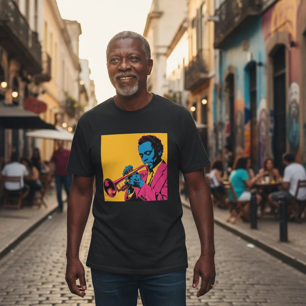 Miles Davis Camiseta 100% Algodão