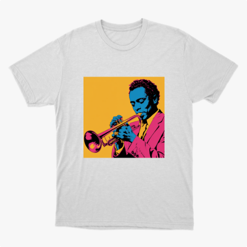 Miles Davis Camiseta 100% Algodão