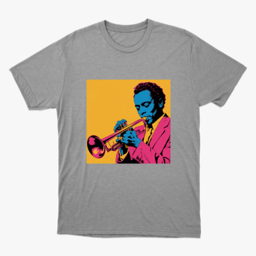 Miles Davis Camiseta 100% Algodão