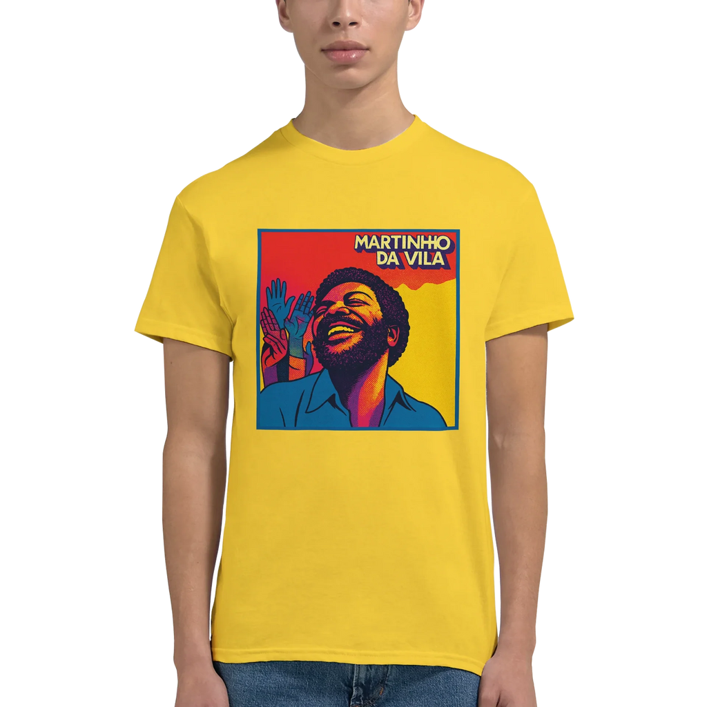 Martinho da Vila Camiseta 100% Algodão