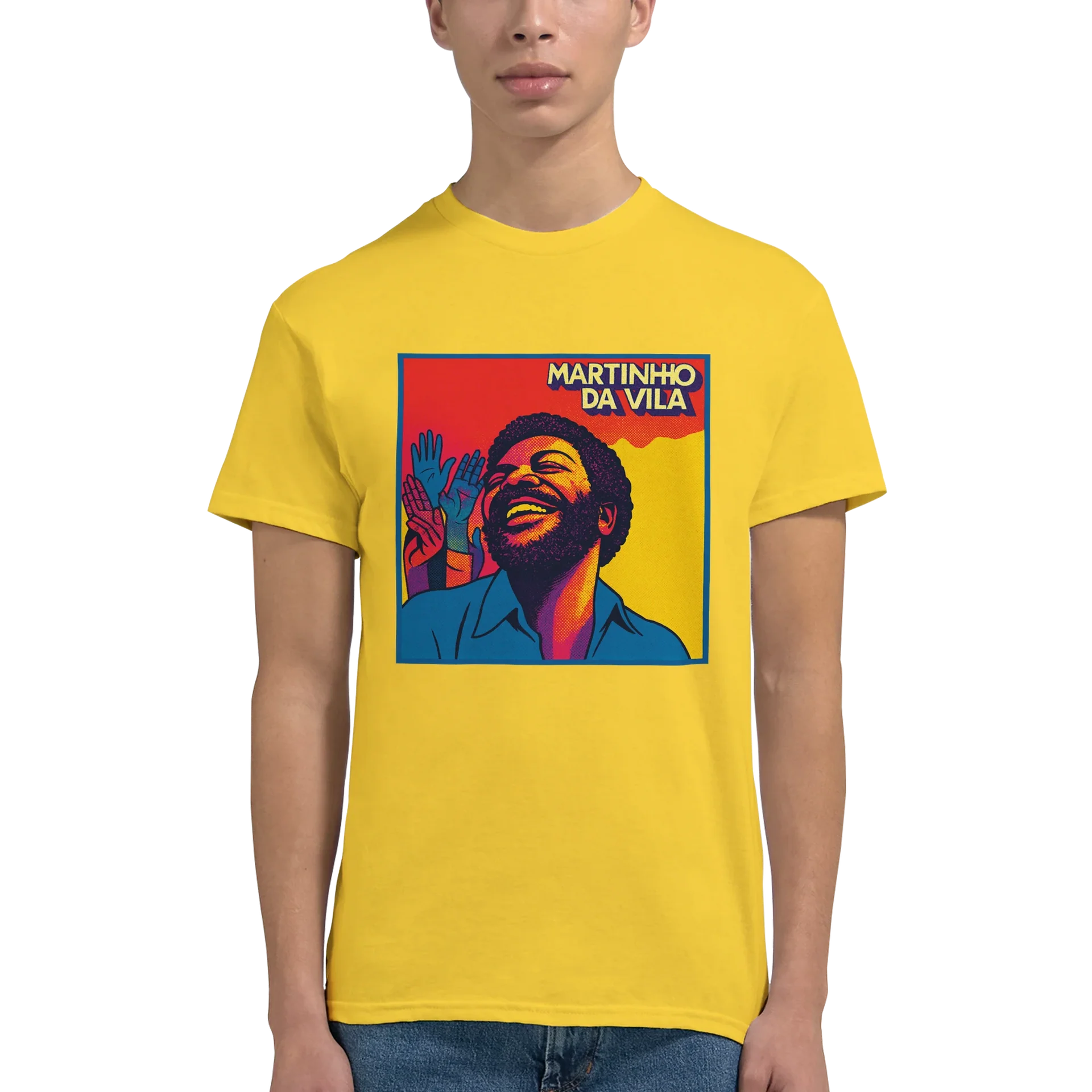 Martinho da Vila Camiseta 100% Algodão