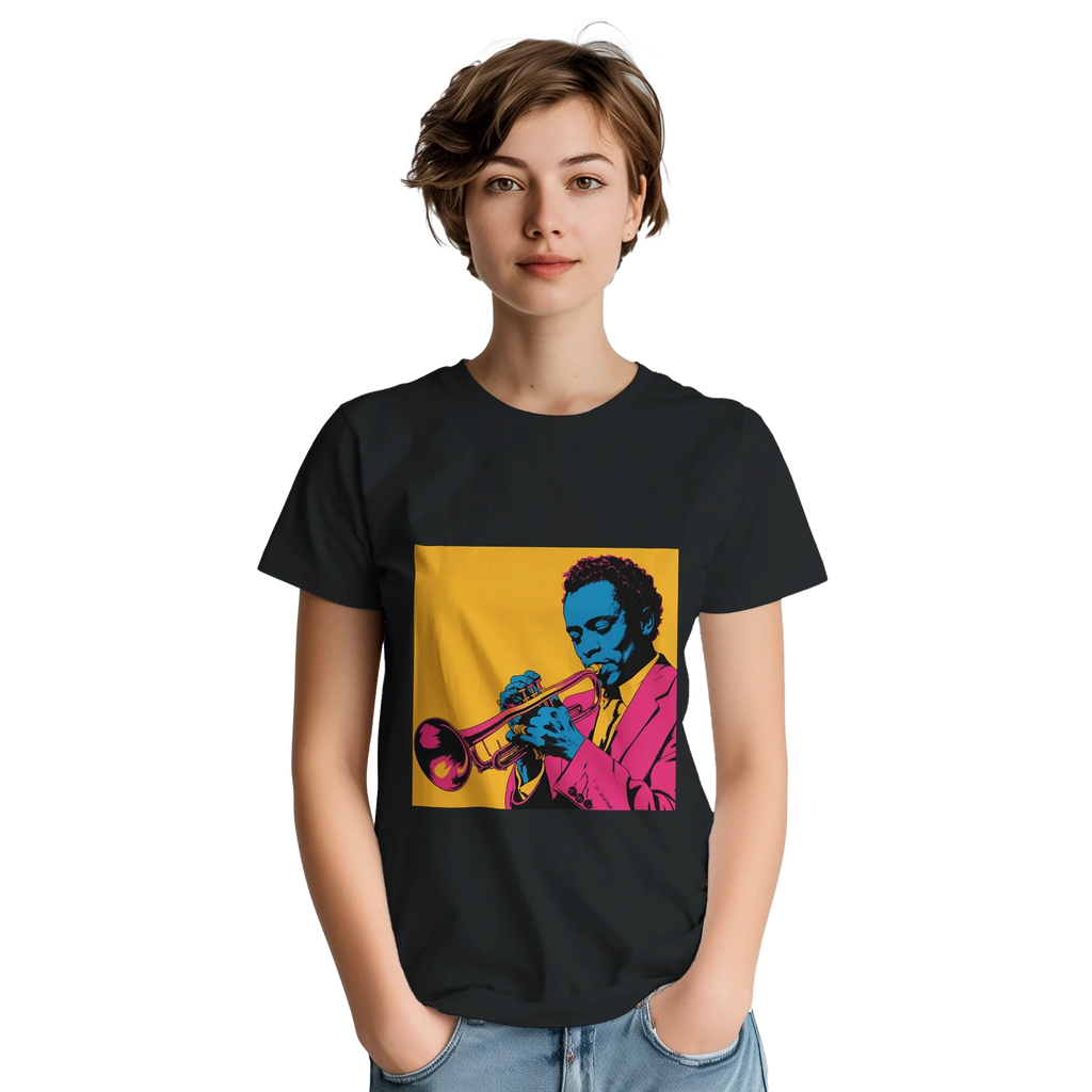 Miles Davis Camiseta 100% Algodão