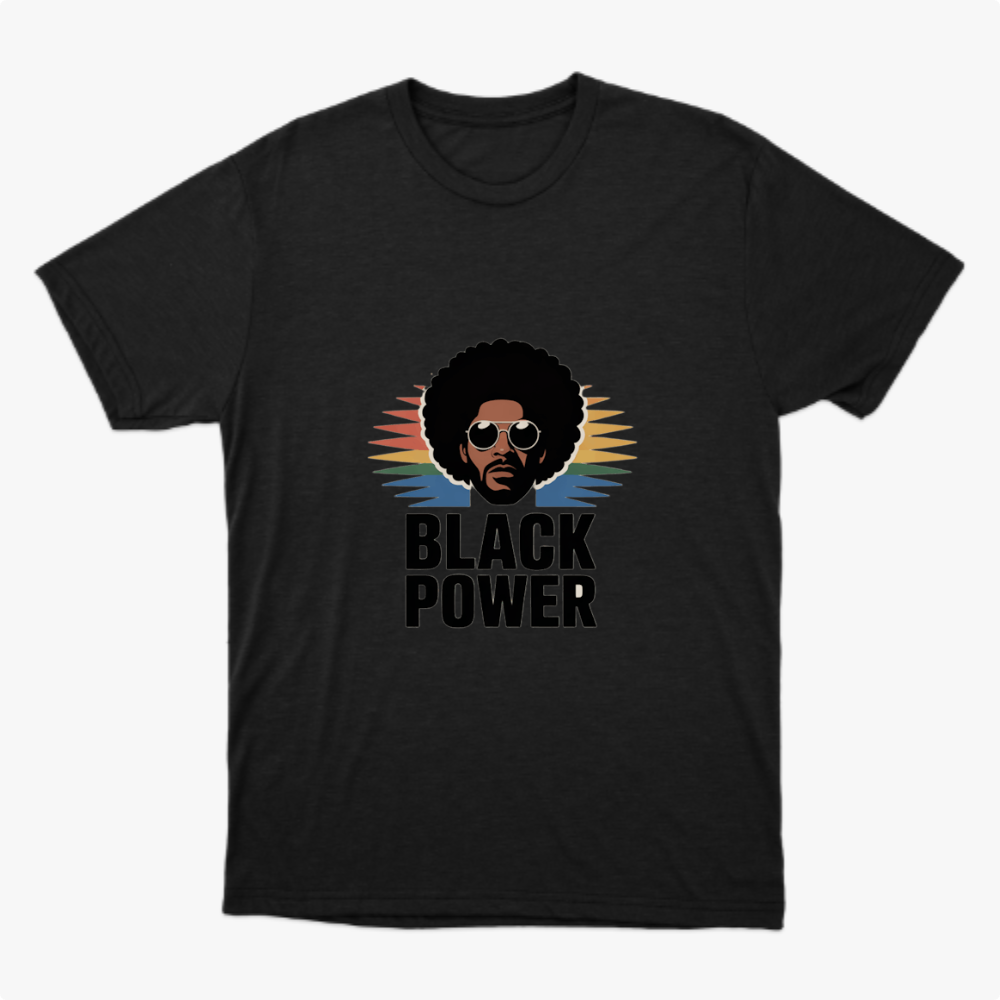 Black Power Camiseta 100% Algodão