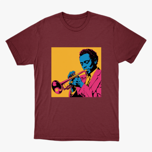 Miles Davis Camiseta 100% Algodão