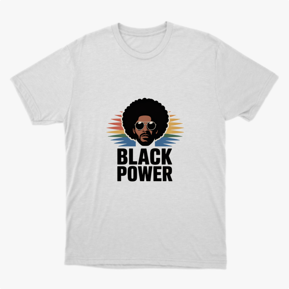 Black Power Camiseta 100% Algodão