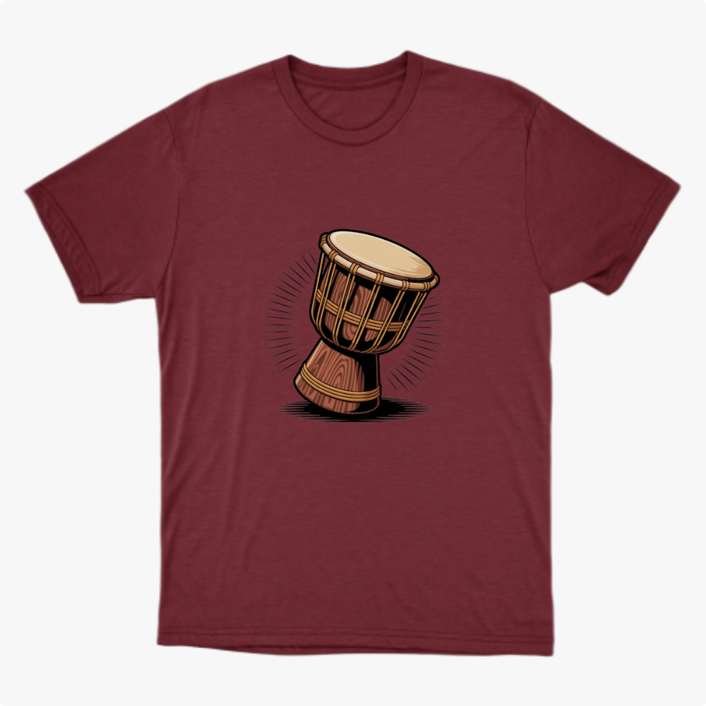 Djembe Camiseta 100% Algodão