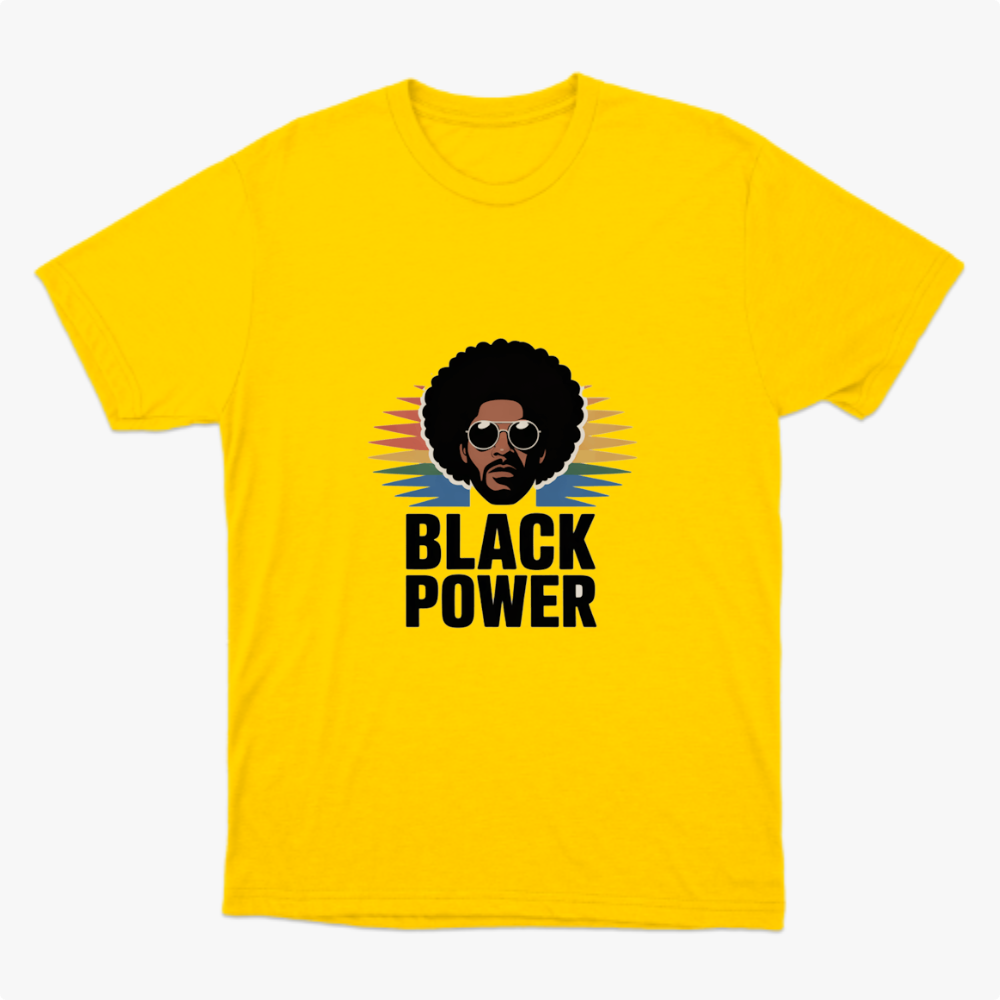 Black Power Camiseta 100% Algodão