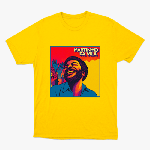 Martinho da Vila Camiseta 100% Algodão