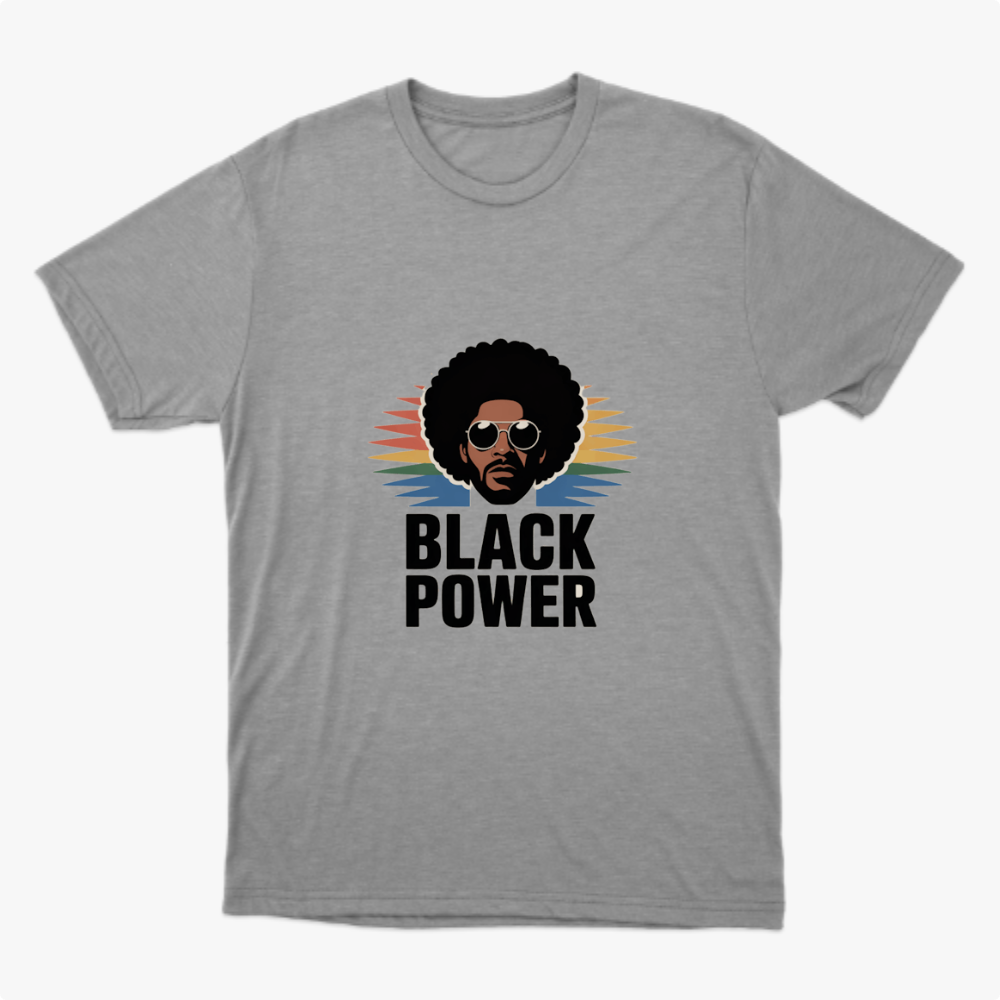 Black Power Camiseta 100% Algodão