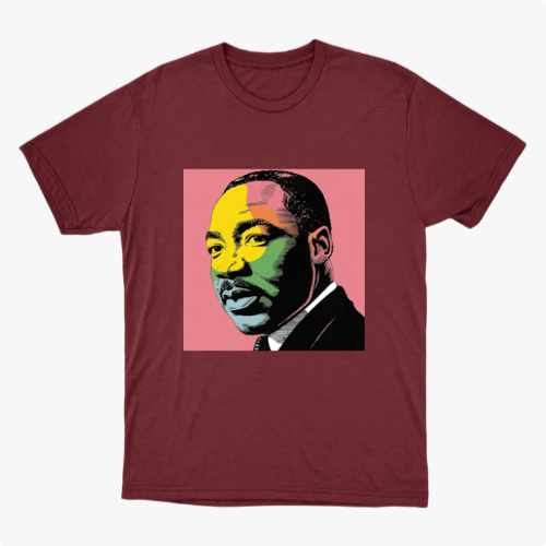Martin Luther King Camiseta 100% Algodão