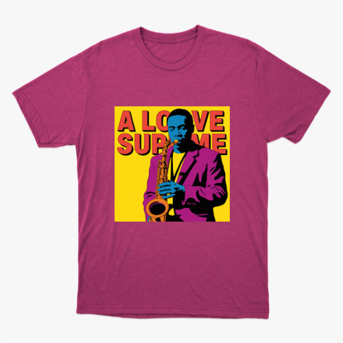 John Coltrane Camiseta 100% Algodão