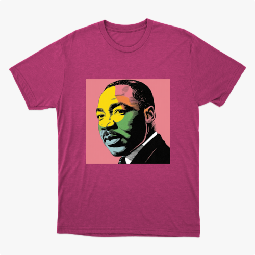 Martin Luther King Camiseta 100% Algodão