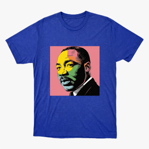 Martin Luther King Camiseta 100% Algodão