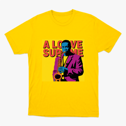 John Coltrane Camiseta 100% Algodão