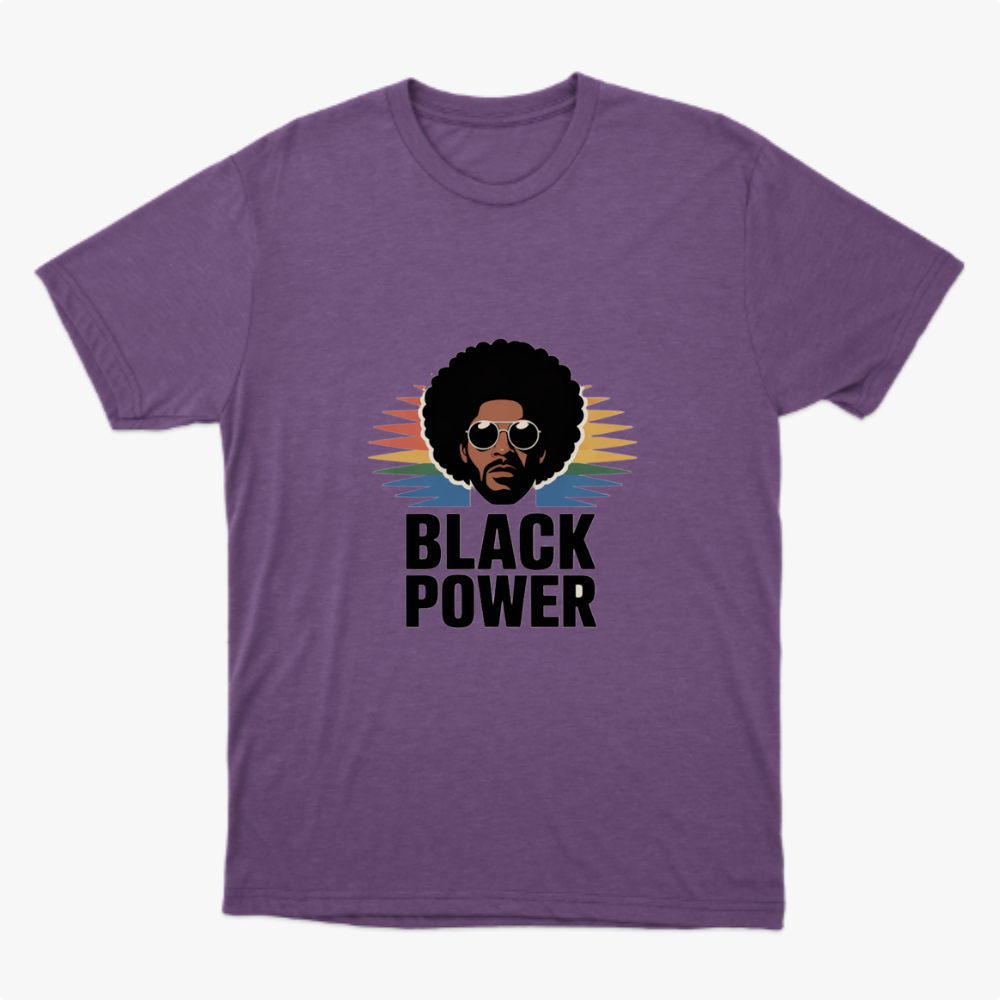 Black Power Camiseta 100% Algodão