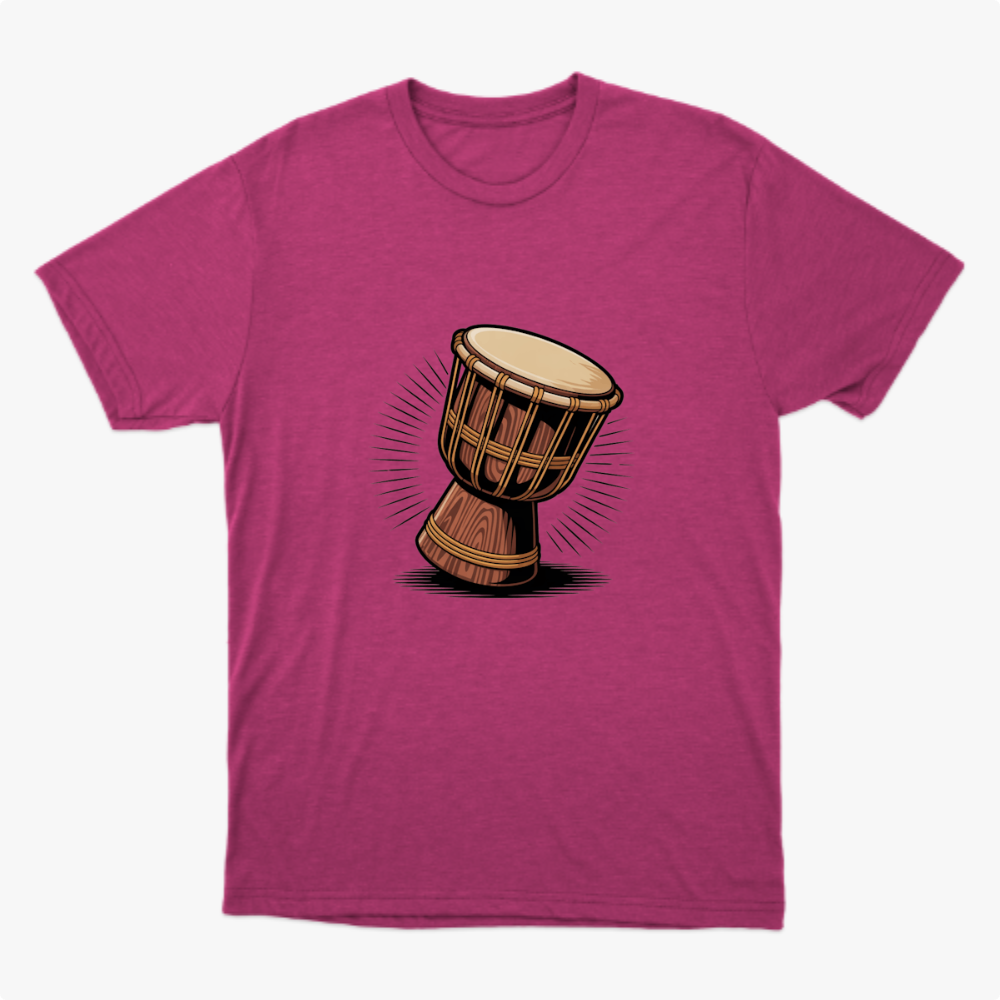 Djembe Camiseta 100% Algodão