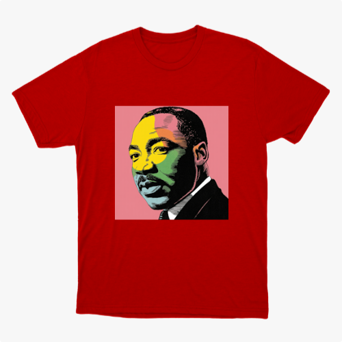 Martin Luther King Camiseta 100% Algodão