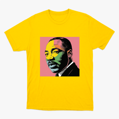 Martin Luther King Camiseta 100% Algodão