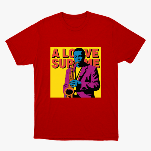 John Coltrane Camiseta 100% Algodão