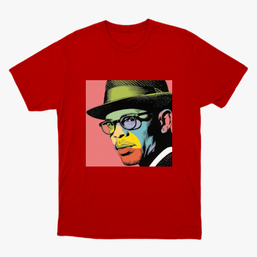 Malcom X Camiseta 100% Algodão