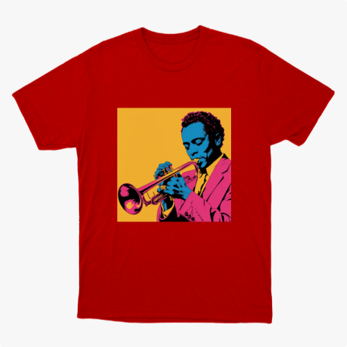 Miles Davis Camiseta 100% Algodão