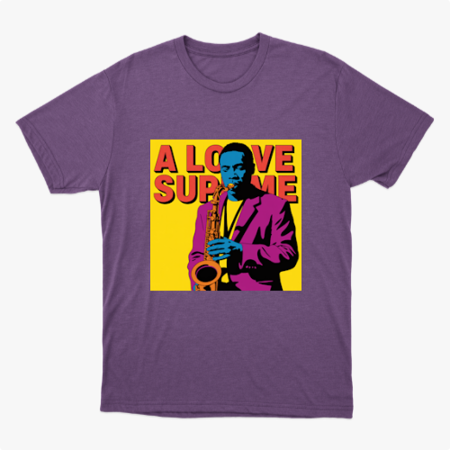 John Coltrane Camiseta 100% Algodão