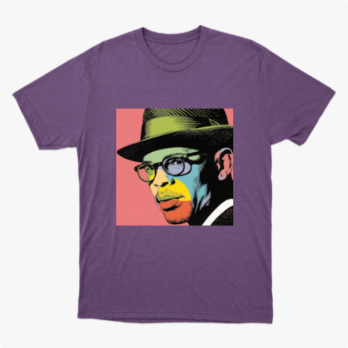 Malcom X Camiseta 100% Algodão