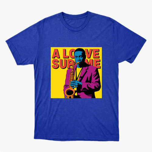 John Coltrane Camiseta 100% Algodão