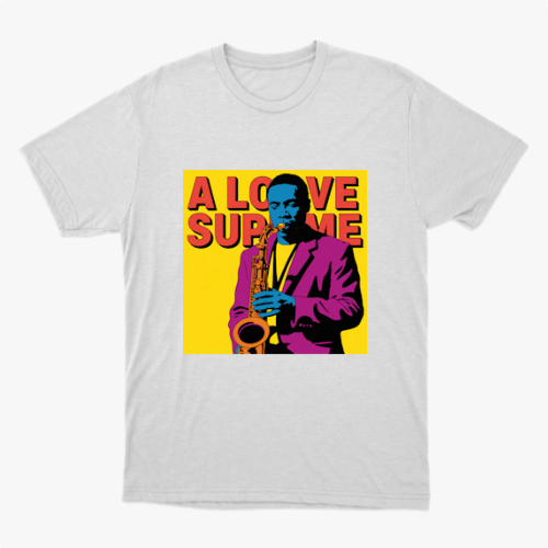 John Coltrane Camiseta 100% Algodão