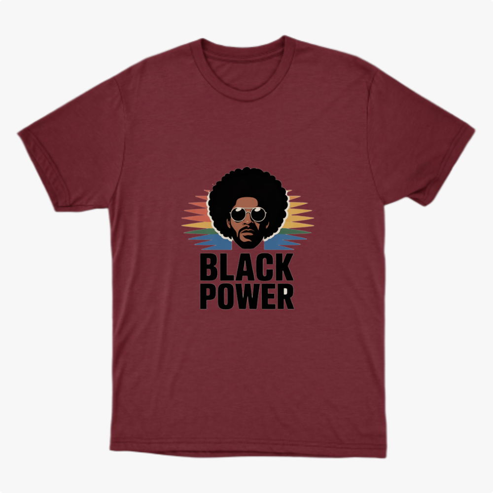 Black Power Camiseta 100% Algodão