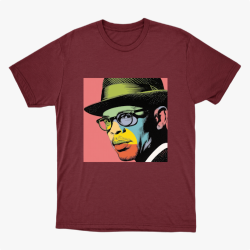 Malcom X Camiseta 100% Algodão