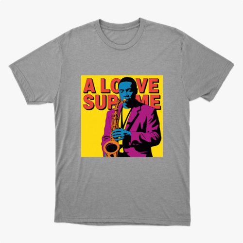 John Coltrane Camiseta 100% Algodão